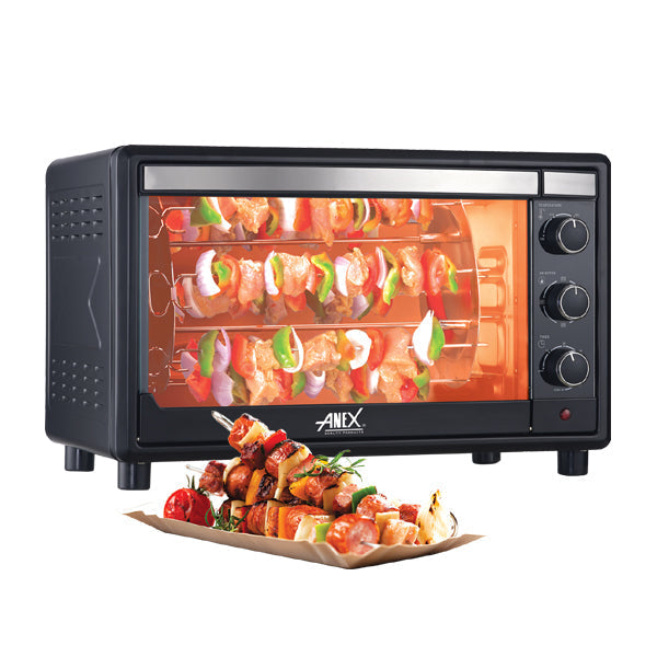Anex brand collection cover featuring the AG-3073EX Deluxe Oven Toaster