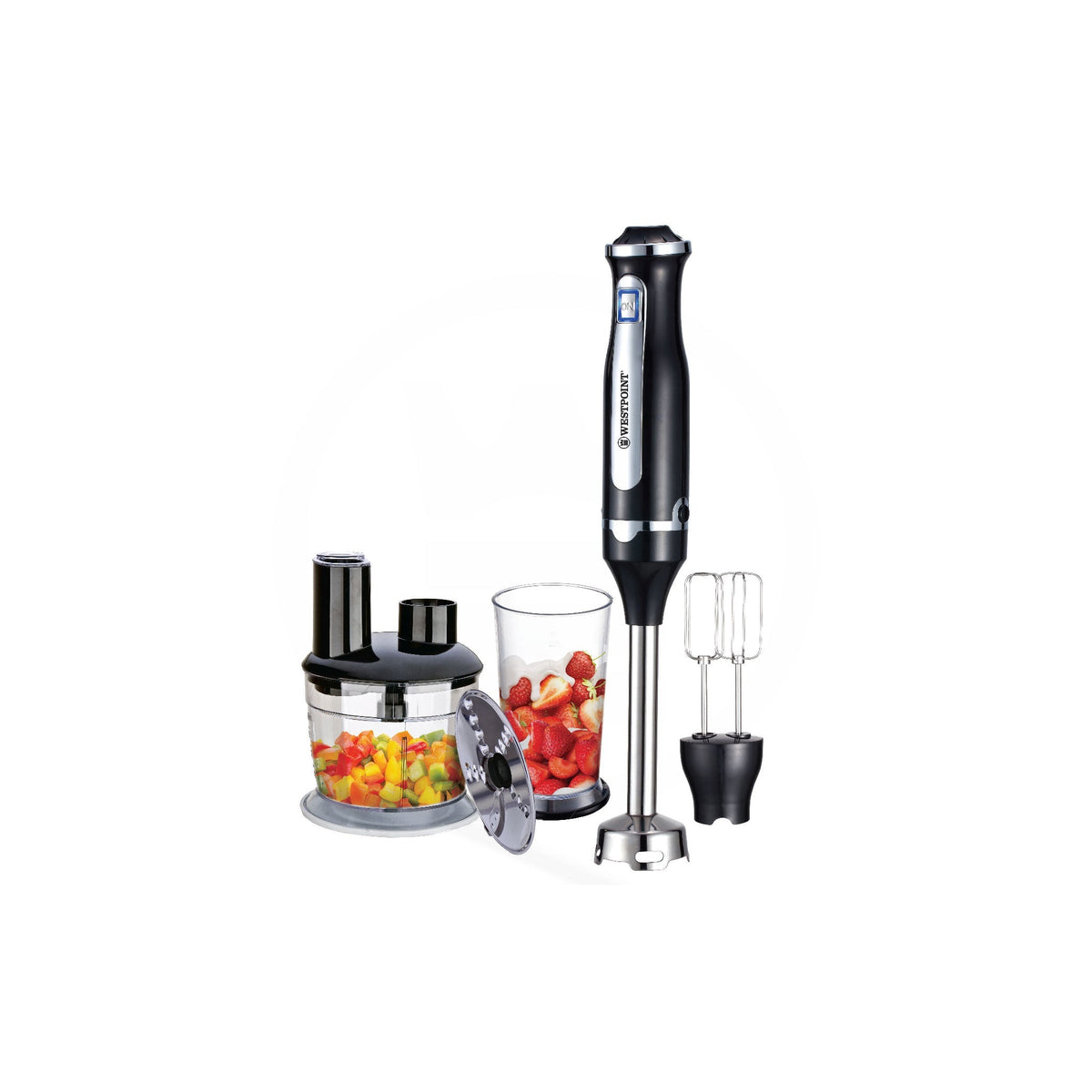 Westpoint brand collection cover featuring the Deluxe Hand Blender 3 in 1 WF-9916