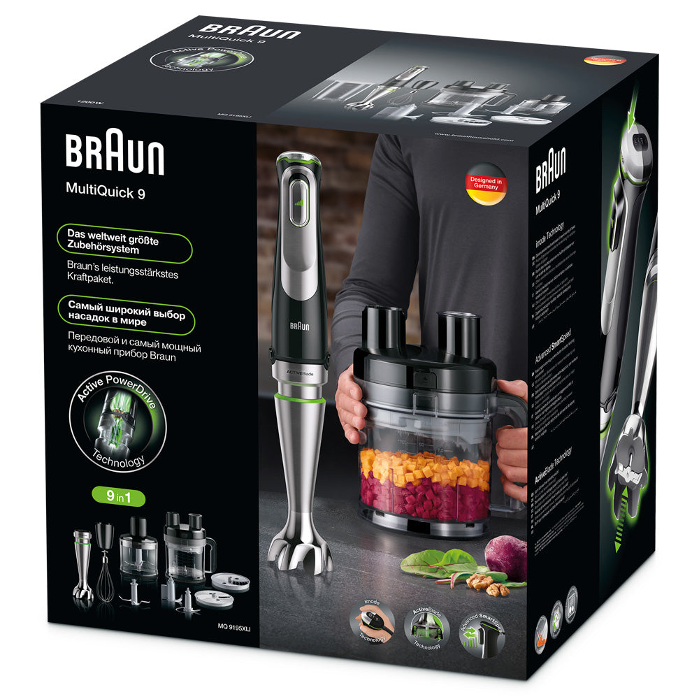 Braun Hand Blender MultiQuick 9195XLI
