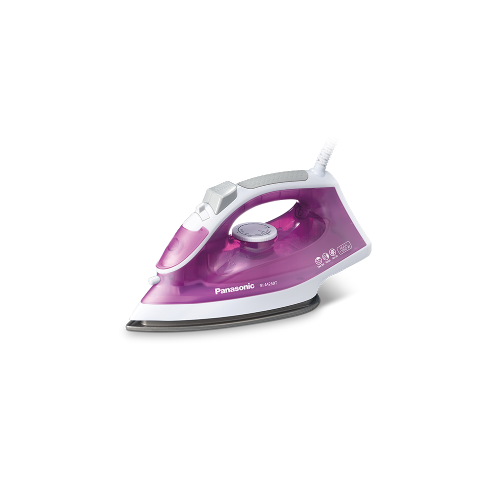 Panasonic NI-M250T pink steam iron – official product view