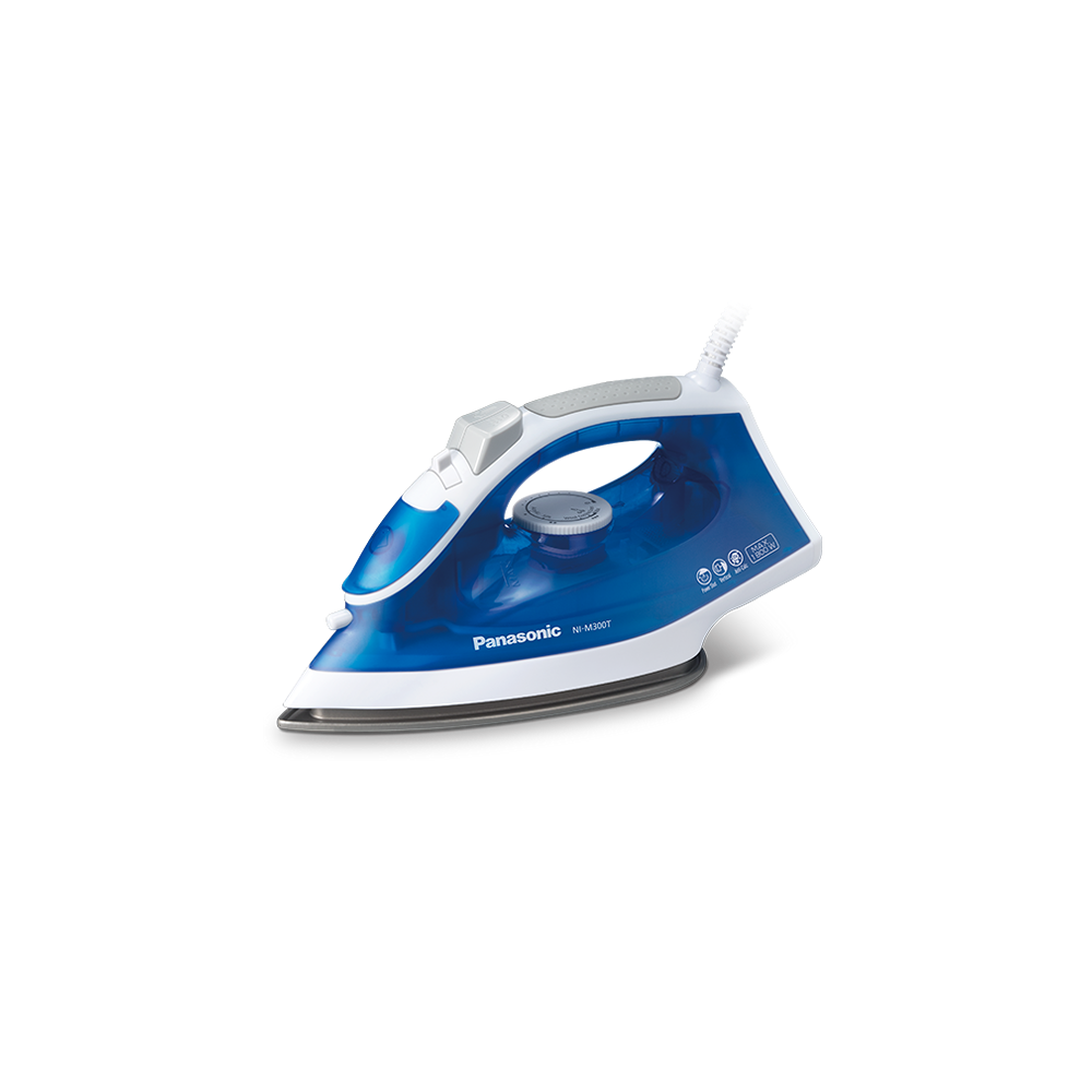 Panasonic NI-M300T blue steam iron – official product view