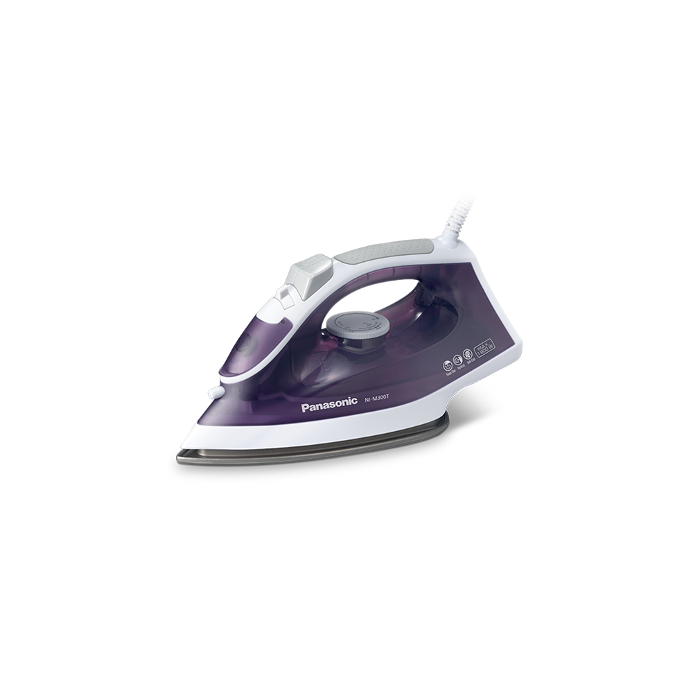 Panasonic NI-M300T violet steam iron – official product view